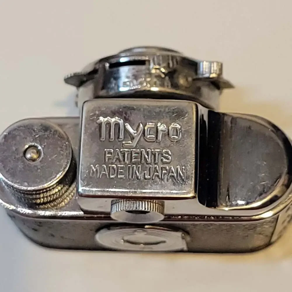 Vintage Mycro Subminiature Spy Camera - Sanwa Co. Ltd. Made in Japan w/ Leather